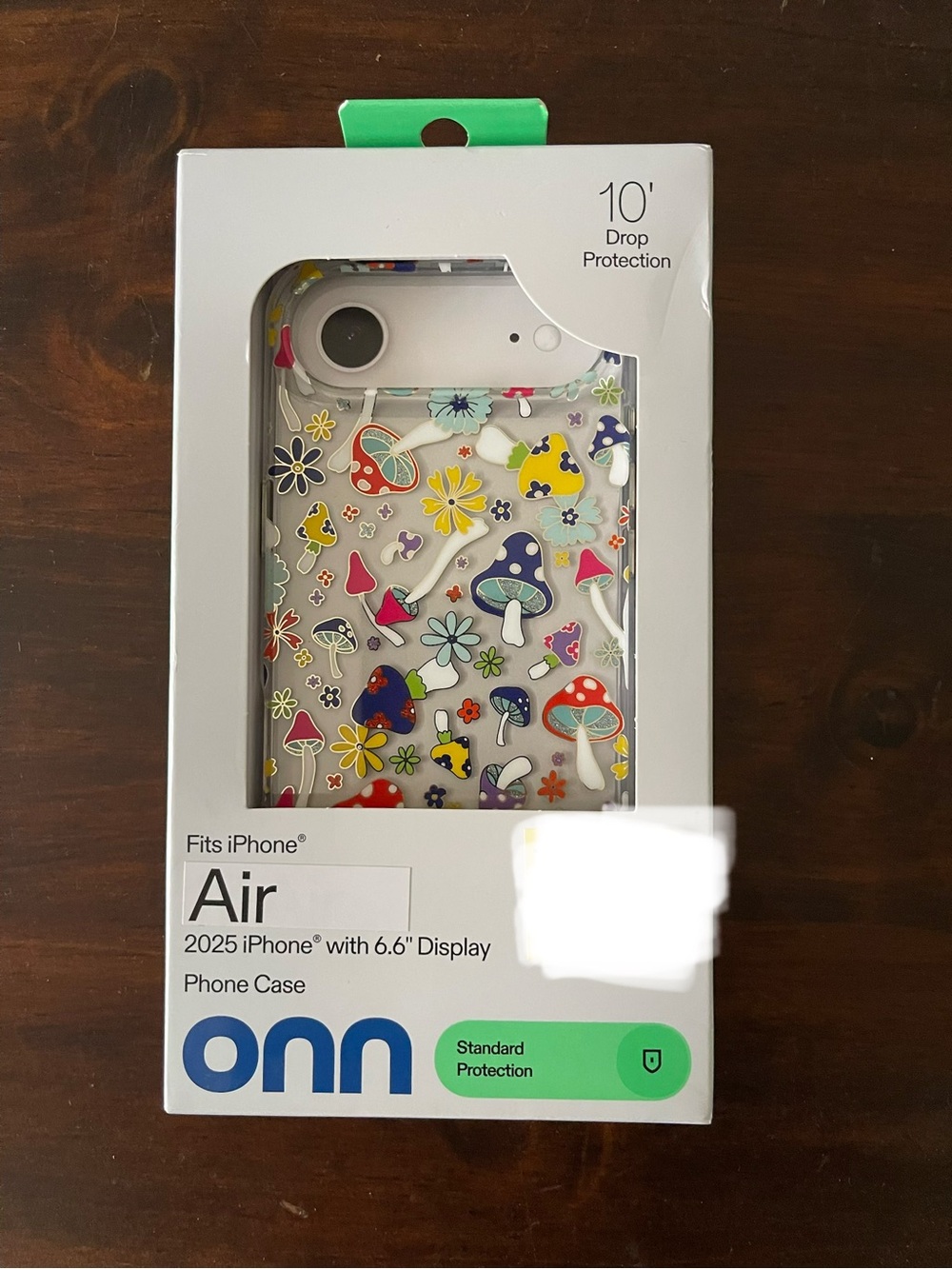 Onn Clear Magic Mushroom iPhone Case 2025 iPhone Air